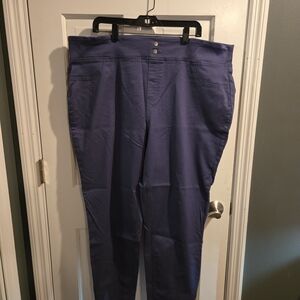 Terra & Sky Navy Mid-Rise Pants